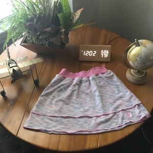 Pink sport skirt